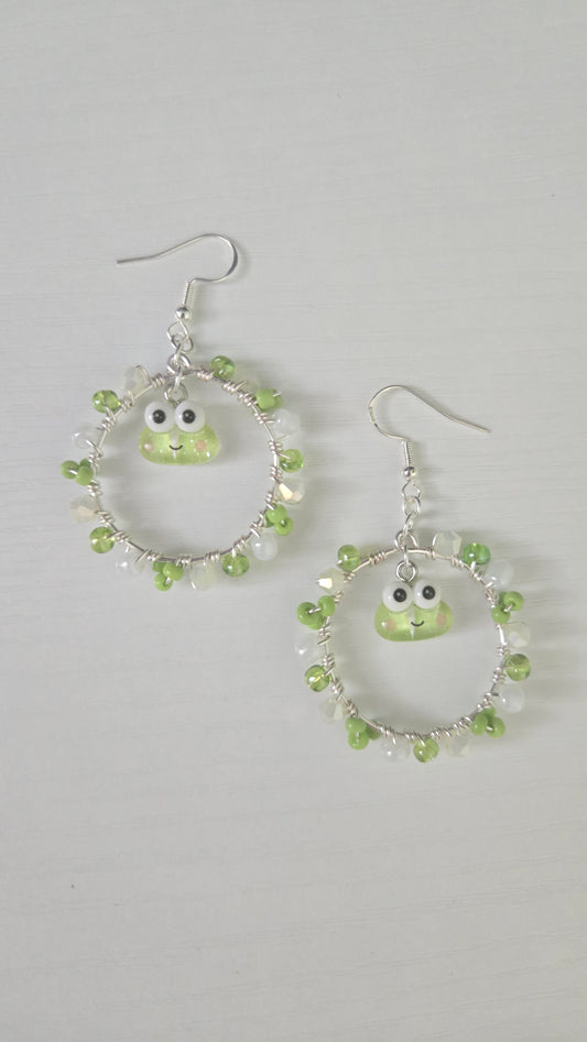 Kerroppi Small Wire-wrapped Earrings