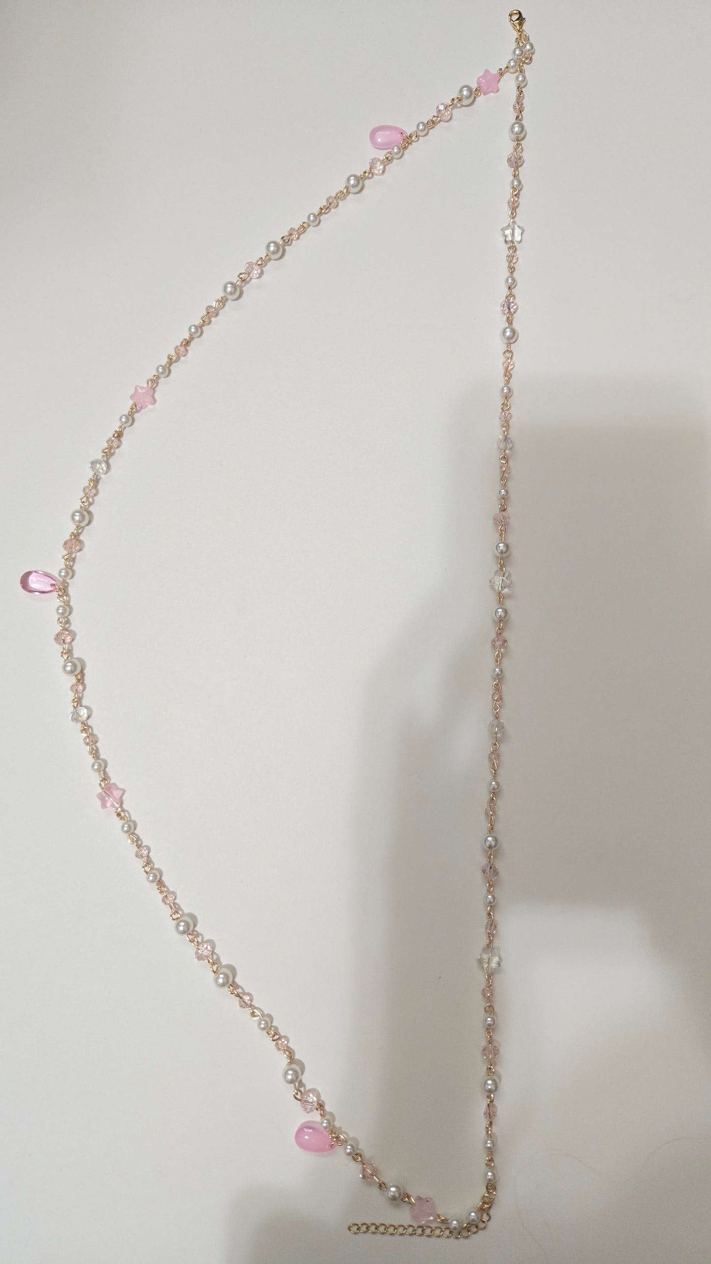 Pink Starstruck Layered Necklace
