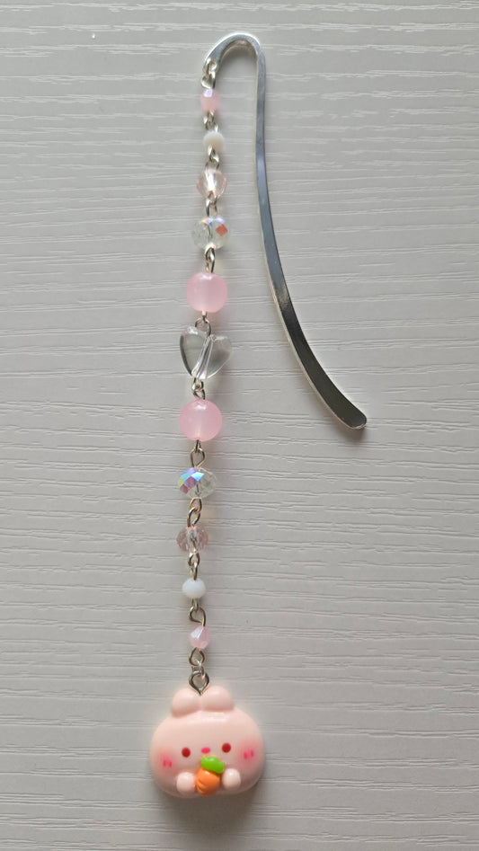Pink Bunny Bookmark
