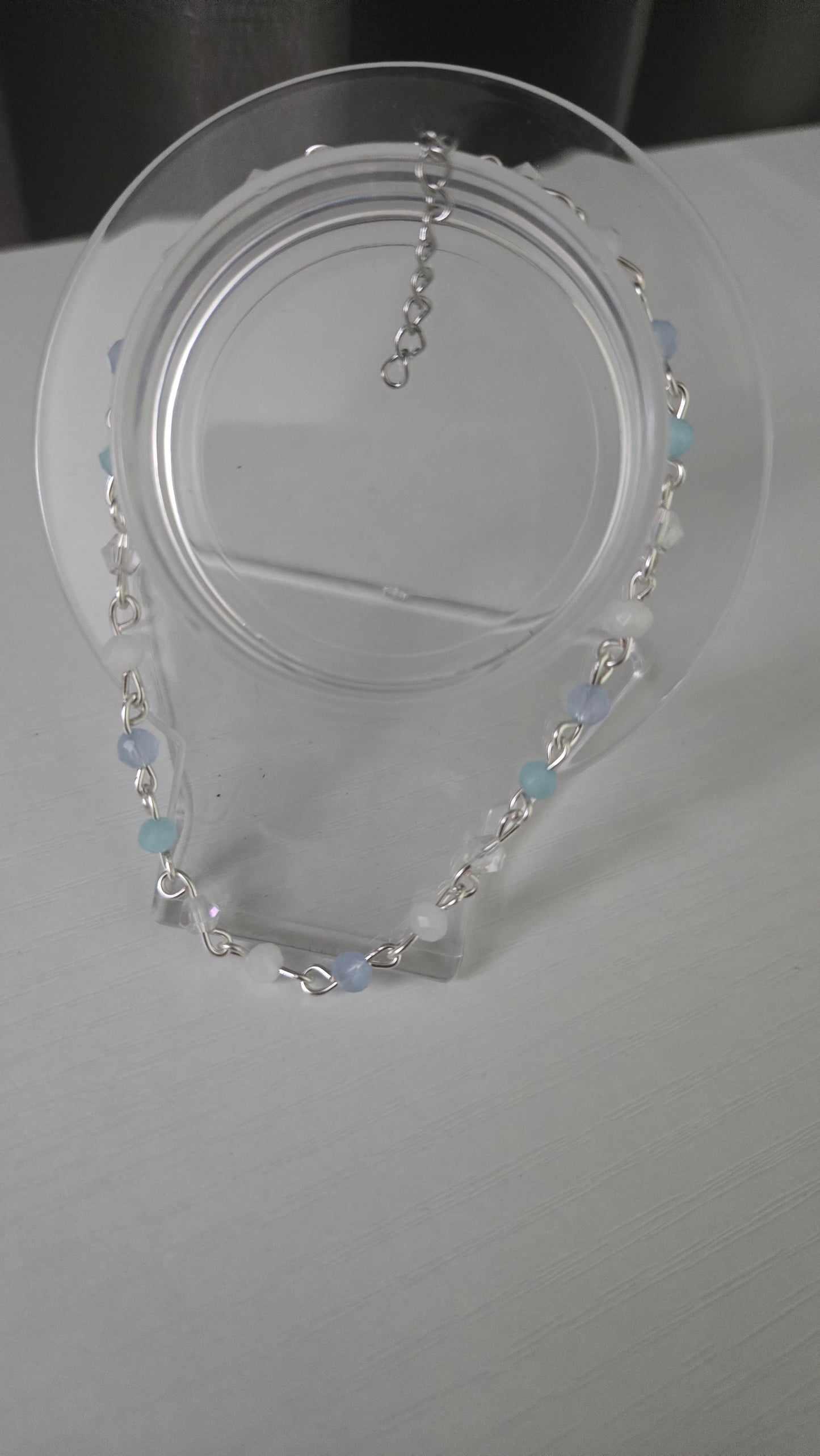 Blue/White Dainty Bracelet