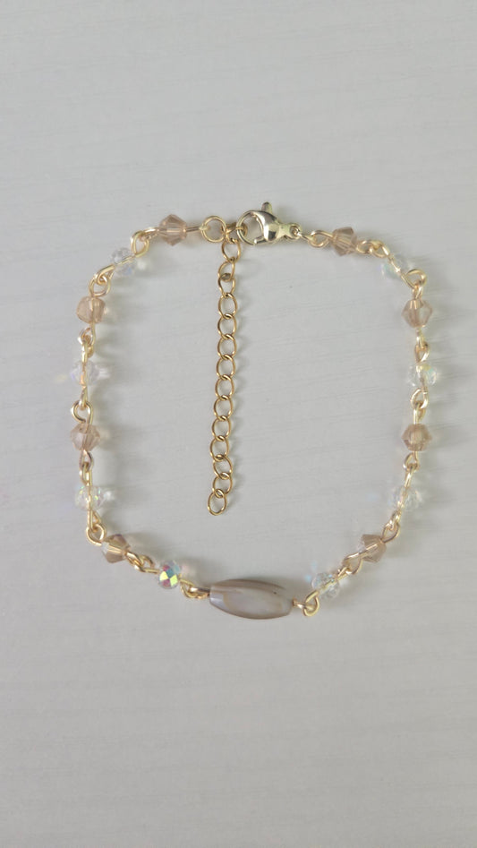 Iridescent Oceanic Bracelet Gold
