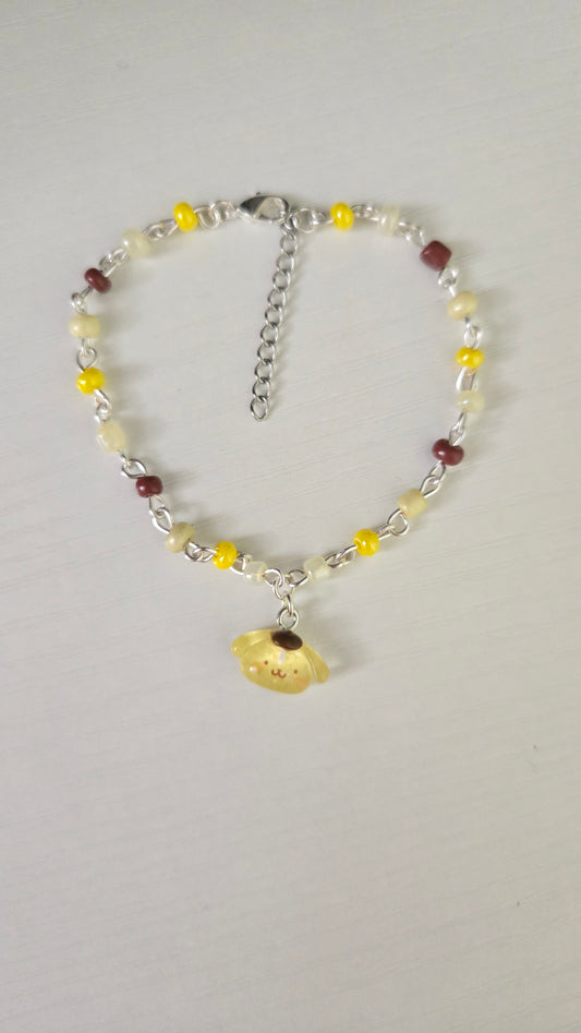 Pompompurin Bracelet