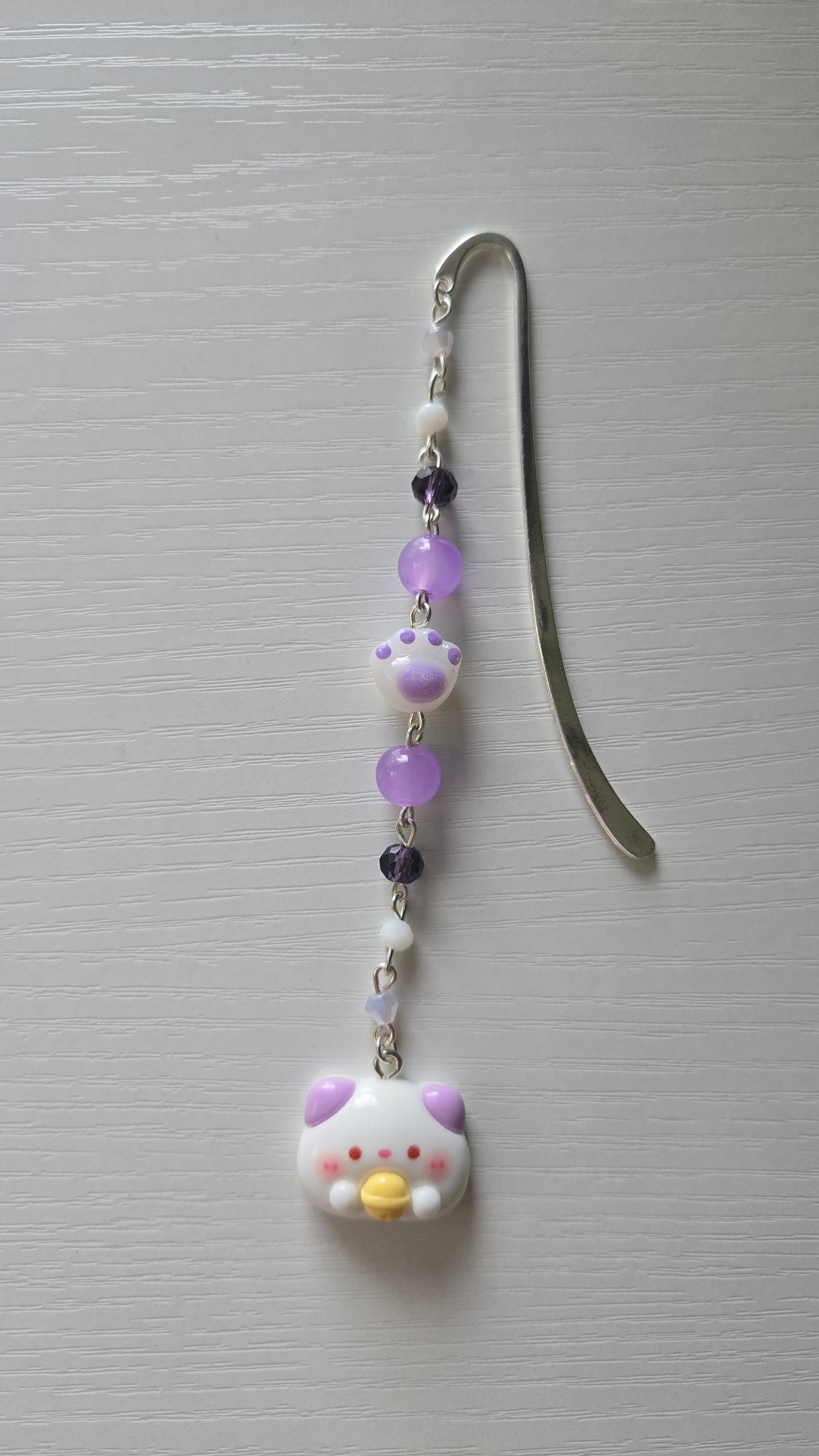 Purple Cat Bookmark