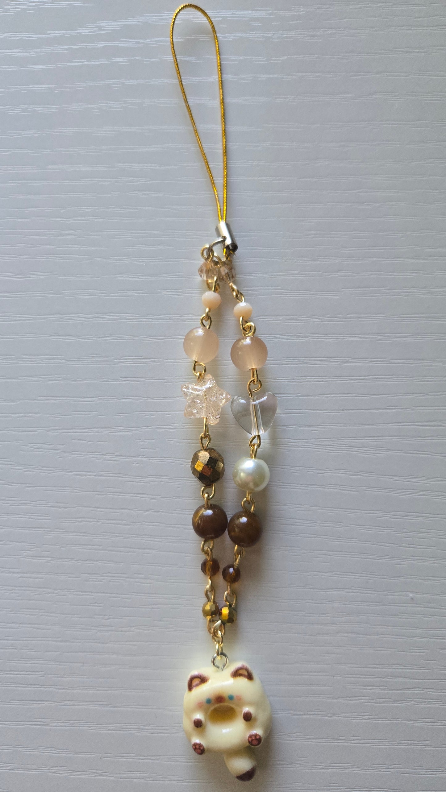 Siamese Cat Phone Charm