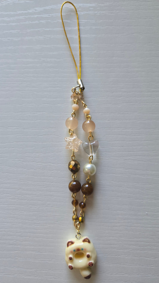 Siamese Cat Phone Charm