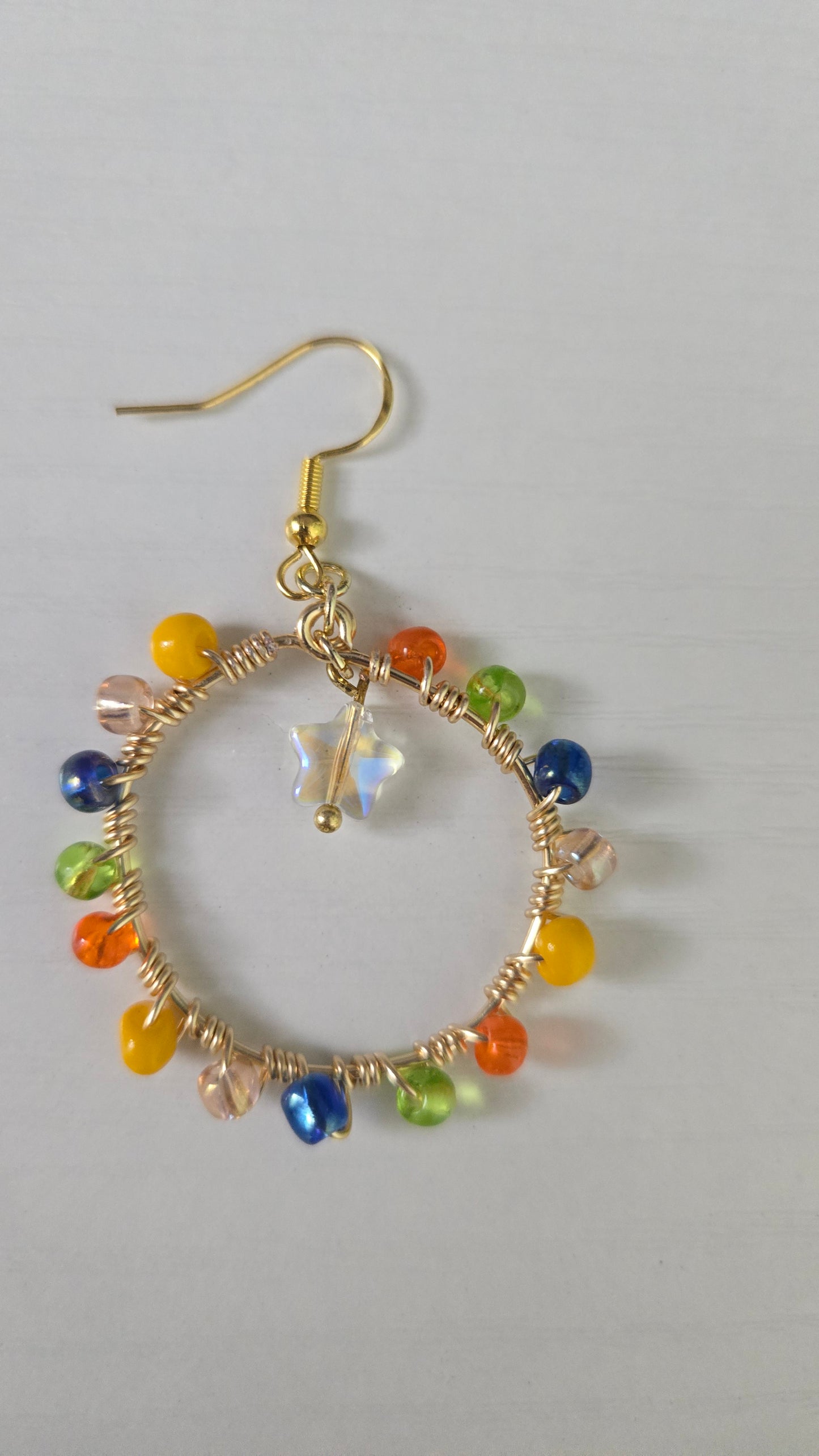 Chica Small Wire-wrapped Earrings