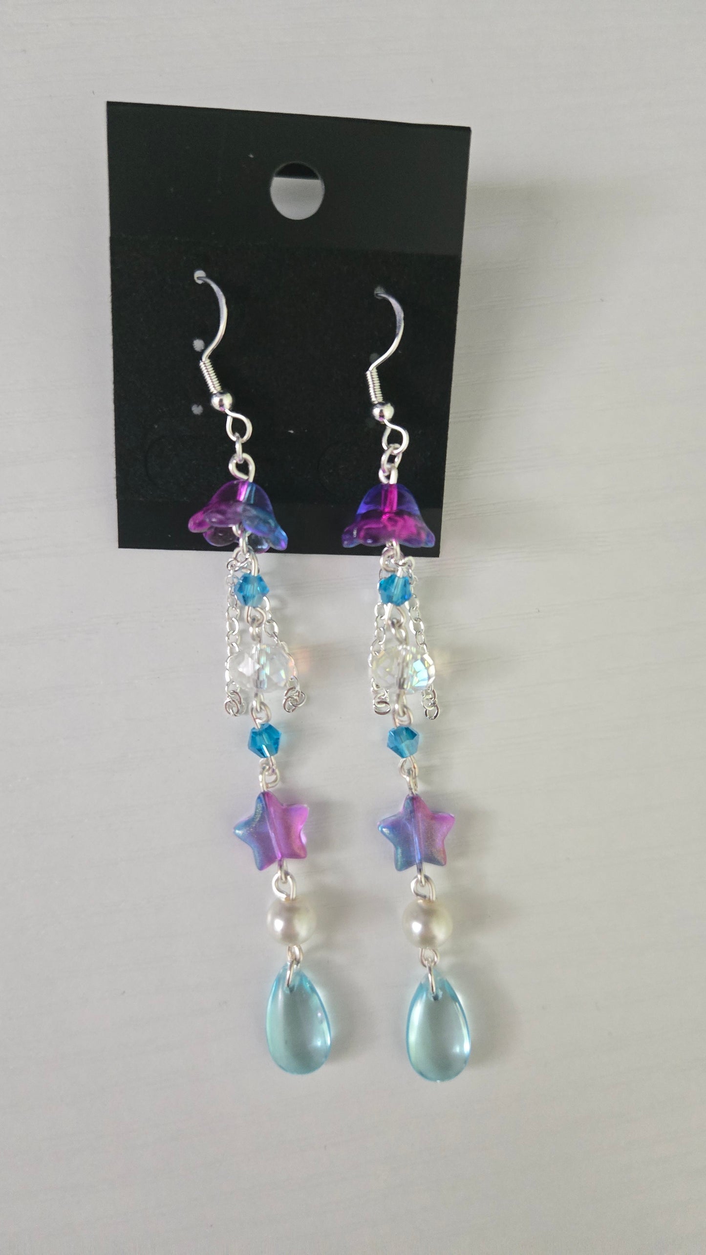 Galaxy Mini Jellyfish Earrings