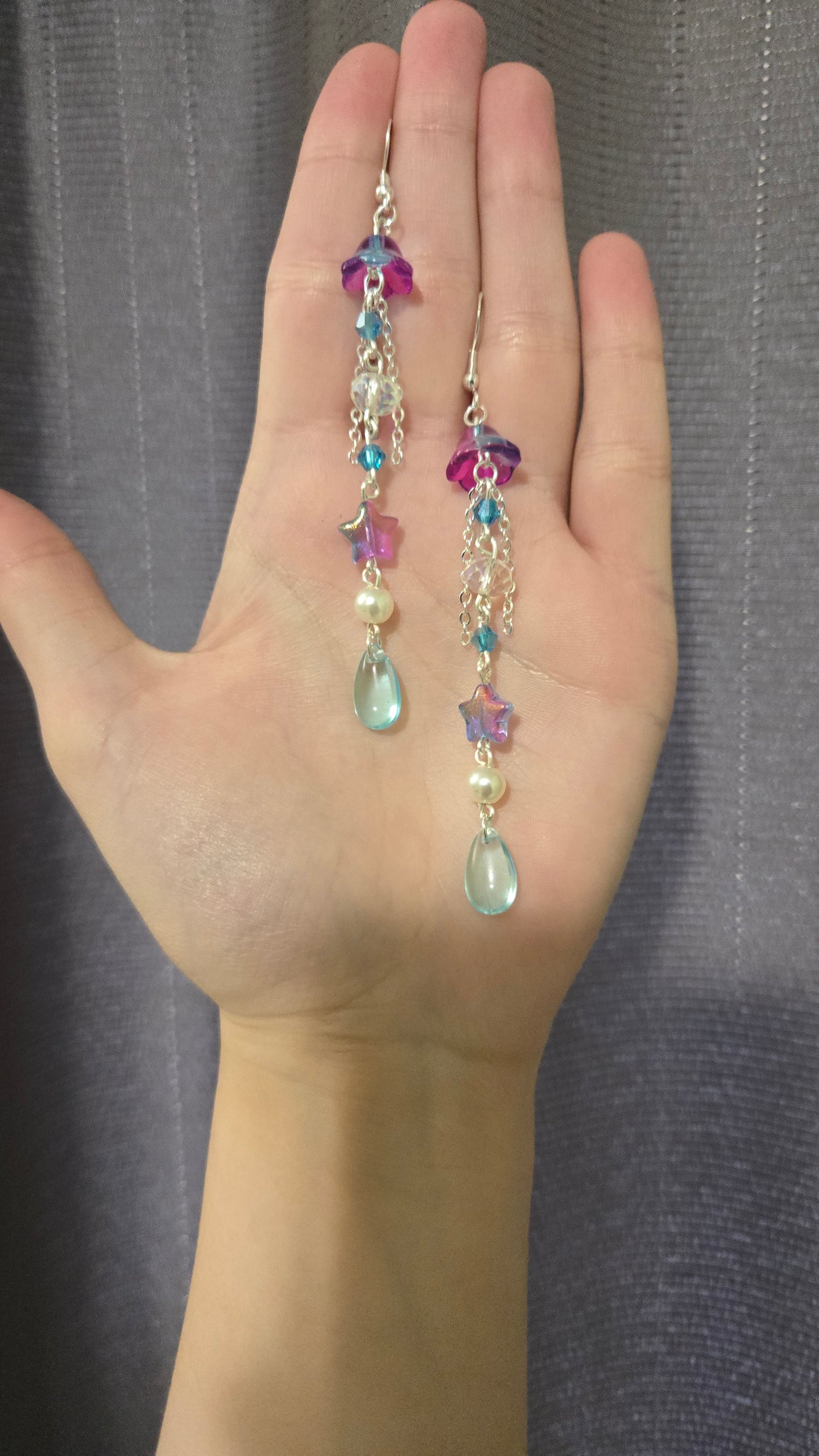 Galaxy Mini Jellyfish Earrings