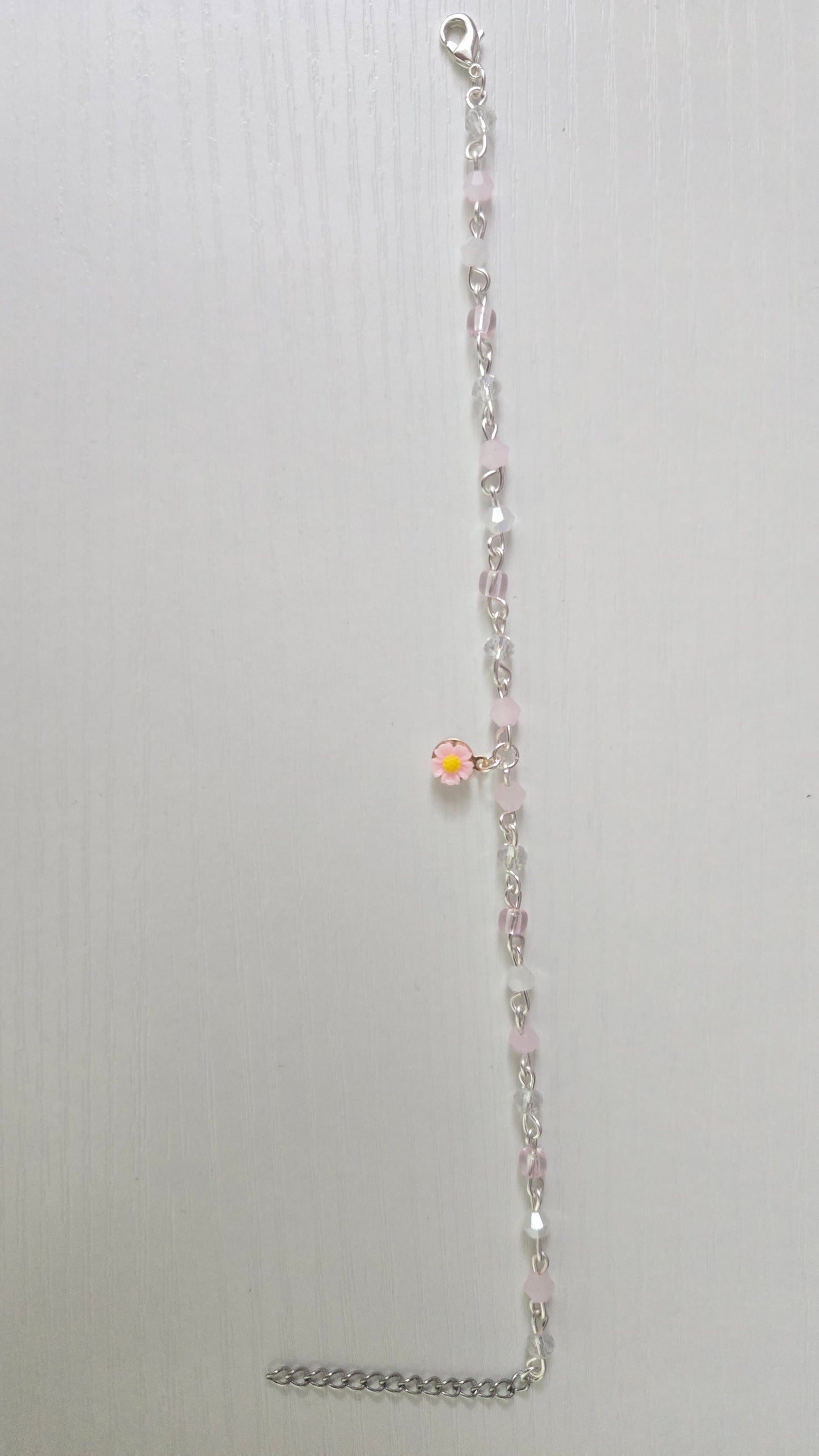 Baby Pink Daisy Bracelet