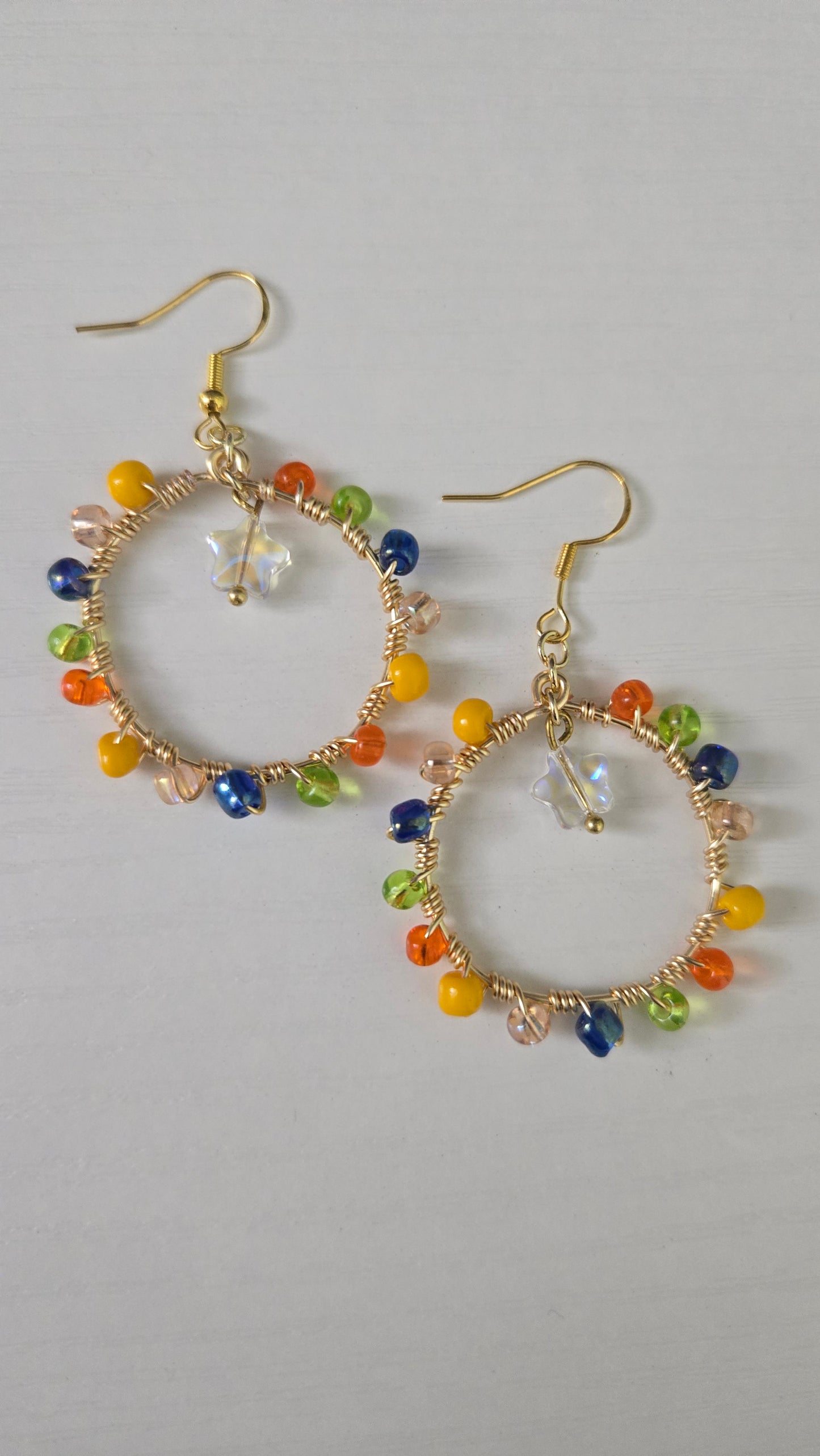 Chica Small Wire-wrapped Earrings